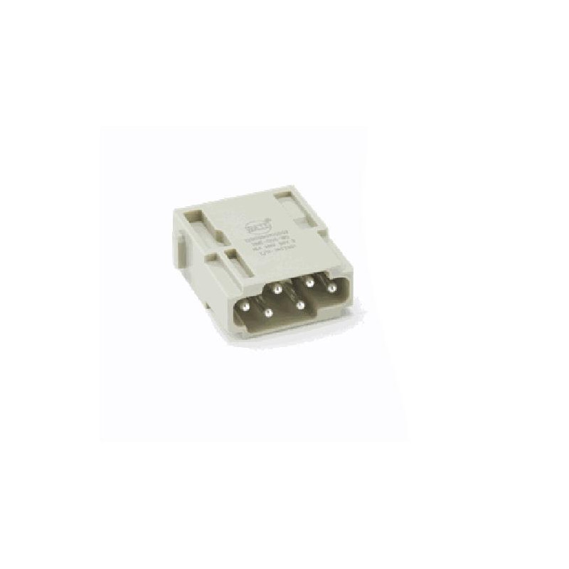 Insert HM modulaire, Quick Connection à ressort, femelle, 6 pin, 16A, Polycarbonate 